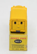 Dinky Toys 562H'Wegenwacht' 2 CV Citroen Very Near Mint/Boxed (Adhesive label & model specific box) 'Wynyard' Collection