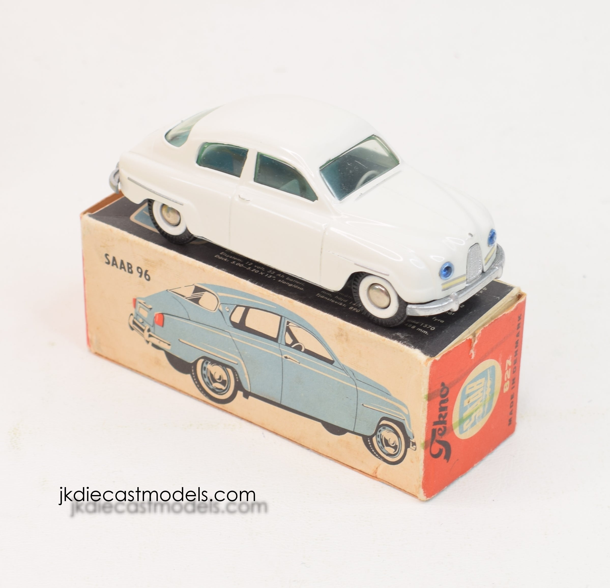 Tekno - 1:43 - Saab 96 1961 reff 827 - In de originele doos Tekno - 1:43 - Saab 96 1961 reff 827 - In de originele doos