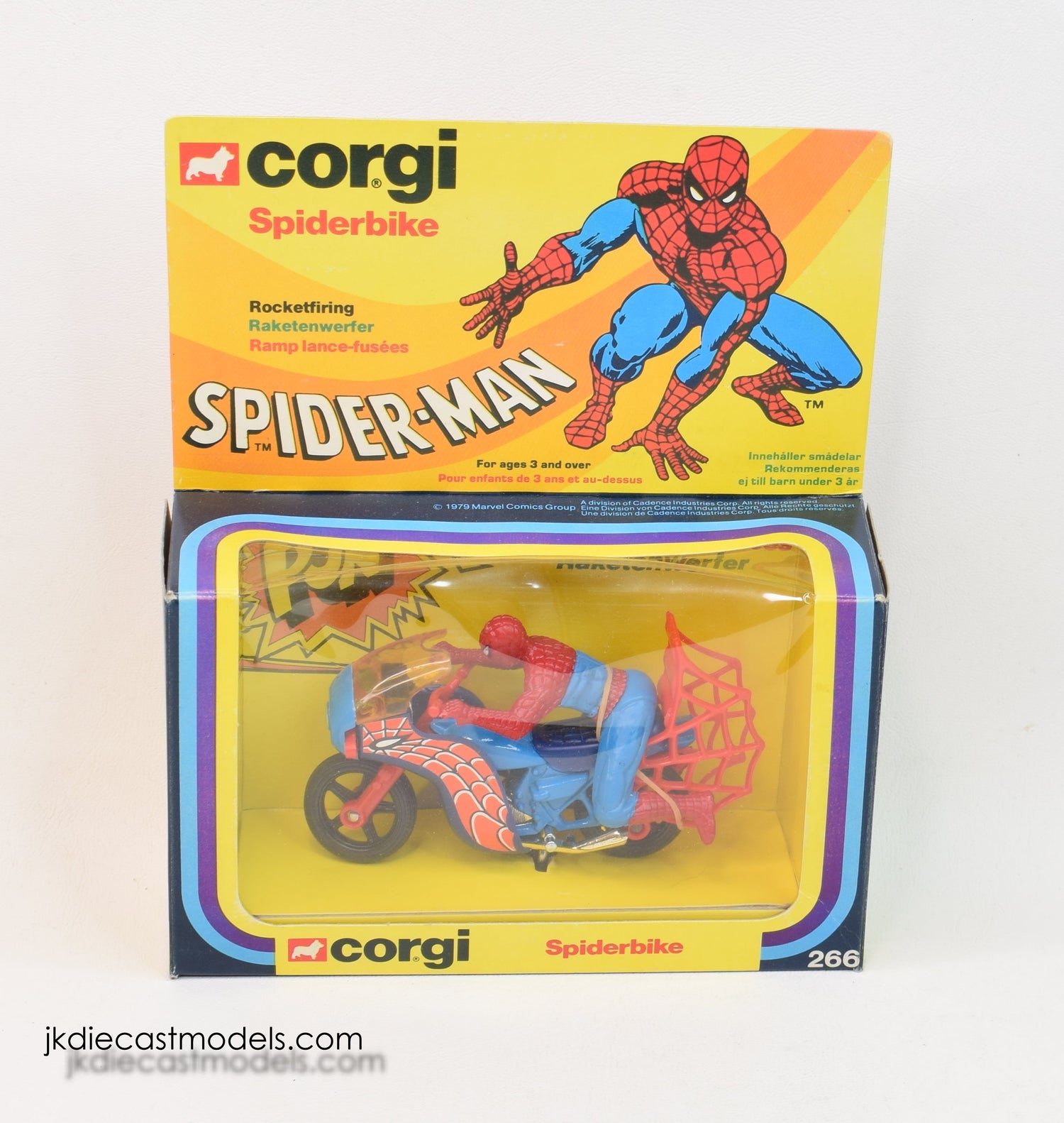Corgi Gift 266 Spidebike Virtually Mint/Nice box
