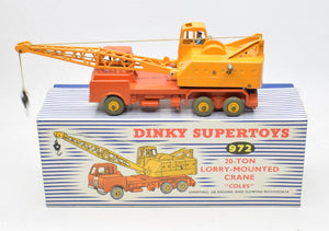 Dinky Toys 972  Crane Virtually Mint/Boxed The 'Carlton' Collection