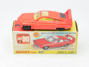 Dinky toys 108 Sam's Car (Fluorescent orange)'The Lane' Collection
