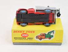 Dinky Toys 430 Commer Breakdown Virtually Mint/Boxed (rare blue metal hubs)