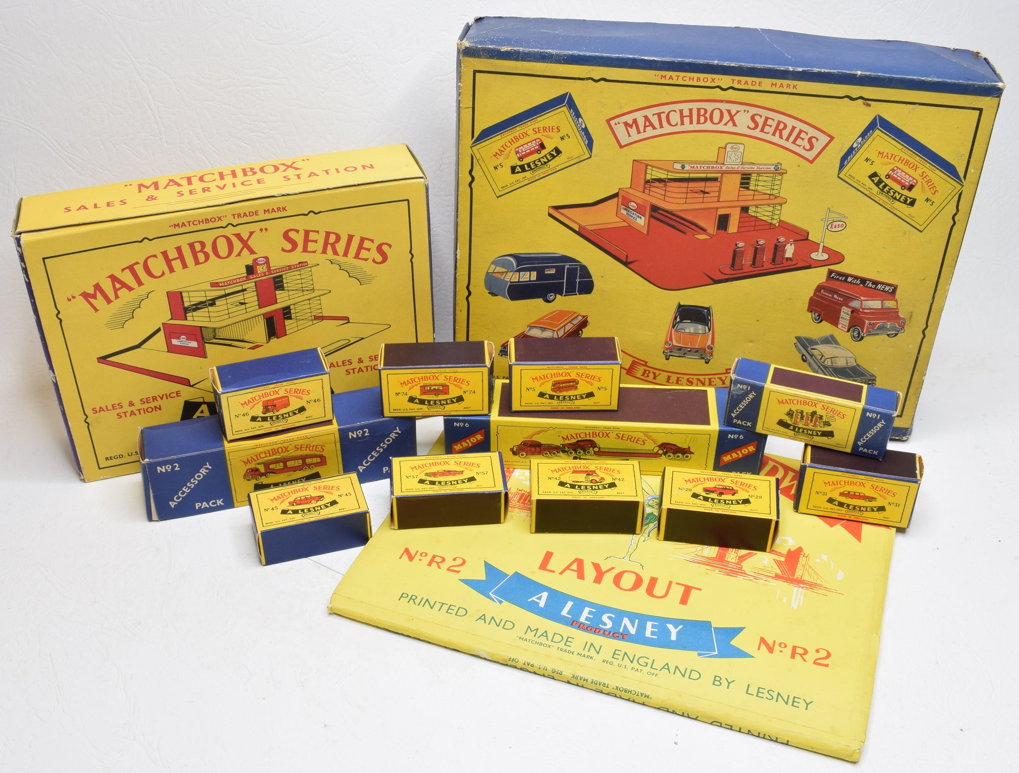 1961 'Matchbox' Garage Gift set (Rare set) – JK DIE-CAST MODELS