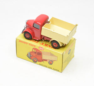 Dinky toys 410 Bedford End Tipper Very Near Mint/Boxed (Matte baseplate)