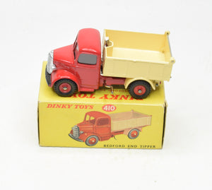 Dinky toys 410 Bedford End Tipper Very Near Mint/Boxed (Matte baseplate)