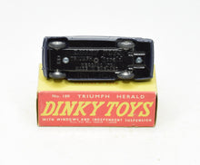 Dinky Toys 189 Triumph Herald 'Promotional' Virtually Mint/Boxed (Monaco Blue).