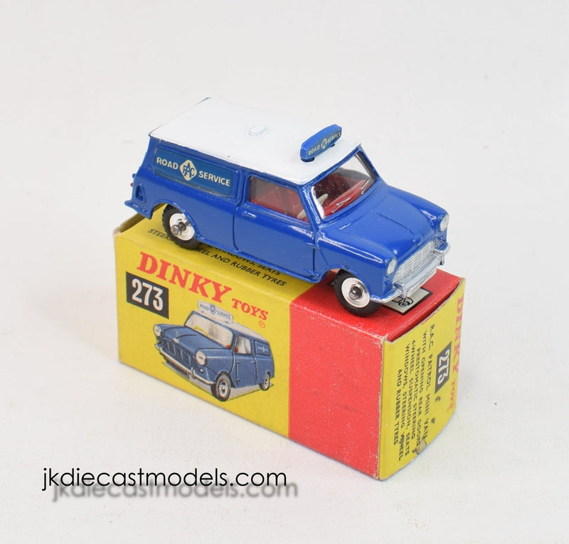 Dinky Toys 273 R.A.C Minivan Virtually Mint/Boxed – JK DIE-CAST MODELS