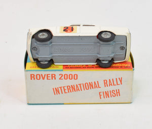 Corgi toys 322 Rover 2000 'International Rally Finish' Virtually Mint/Boxed