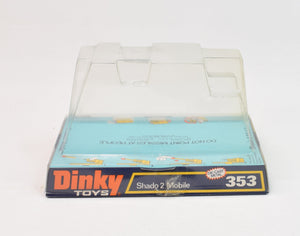 Dinky toys 353 SHADO 2 Mobile Virtually Mint/Boxed (Dark green baseplate - small rollers)