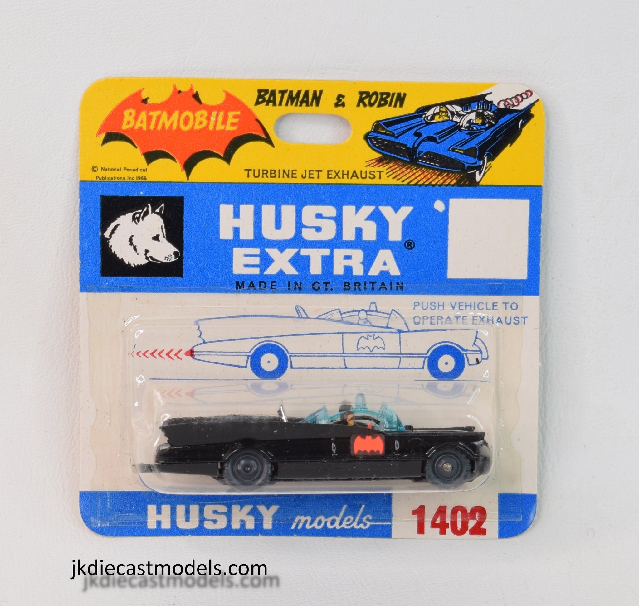 高質 Husky Extra バットモービル 1402 Model Batmobile ミニカー