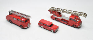 Dinky toys 957 Fire Service Gift set Very Near Mint/Boxed