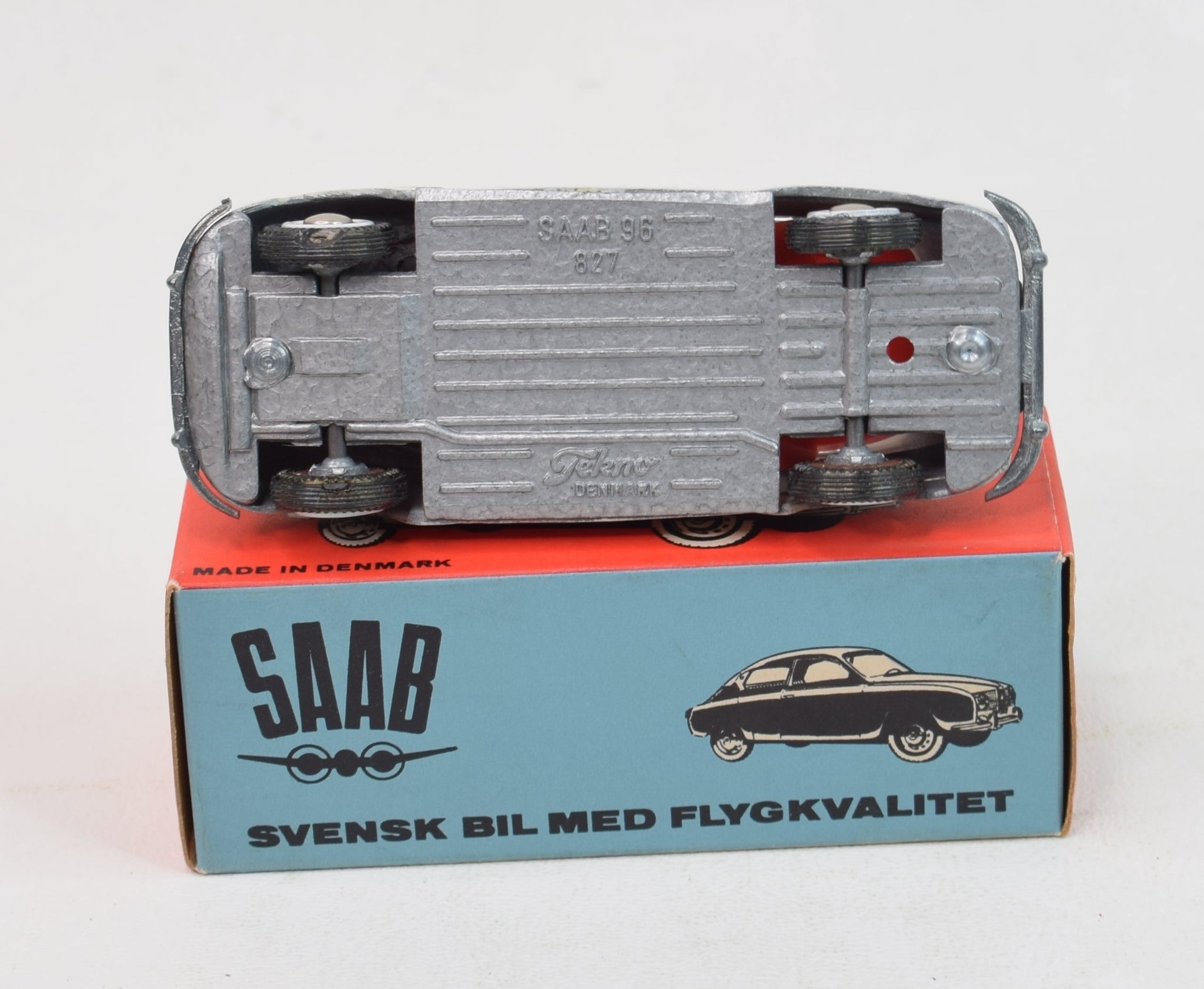 テクノ サーブ96 ミニカー 美品 デンマーク 箱付 TEKNO テクノ SAAB96 827