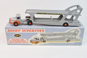 French Dinky Toys 39A Transporter Virtually Mint/Boxed