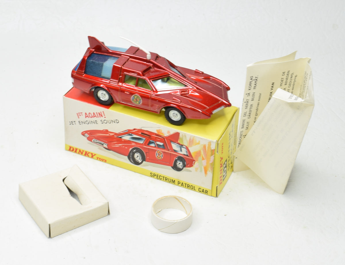 Dinky toys 103 Spectrum Patrol Car Virtually Mint/Boxed (With packing/Instructions)