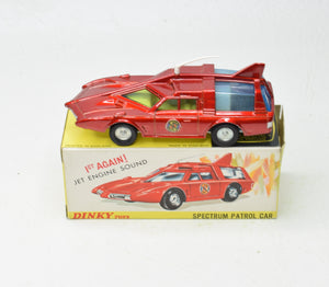 Dinky toys 103 Spectrum Patrol Car Virtually Mint/Boxed (With packing/Instructions)