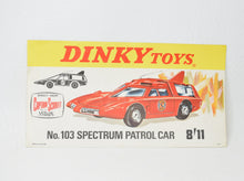 Dinky toys 103 SPC flyer/poster