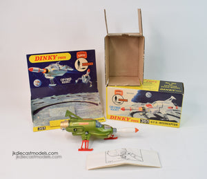 Dinky toys 351 SHADO UFO Interceptor Virtually Mint/Boxed 'Suffolk' Collection