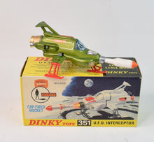 Dinky toys 351 SHADO UFO Interceptor Virtually Mint/Boxed 'Suffolk' Collection