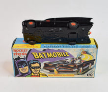Corgi toys 267 Batmobile Virtually Mint/Nice box (gold exahaust)