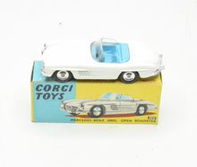 Corgi toys 303 Mercedes-Benz 300sl Roadster Very Near Mint/Boxed (Shaped hubs)