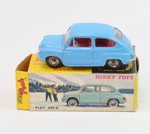 French Dinky 520 Poch Fiat 600 D - Virtually Mint/Boxed