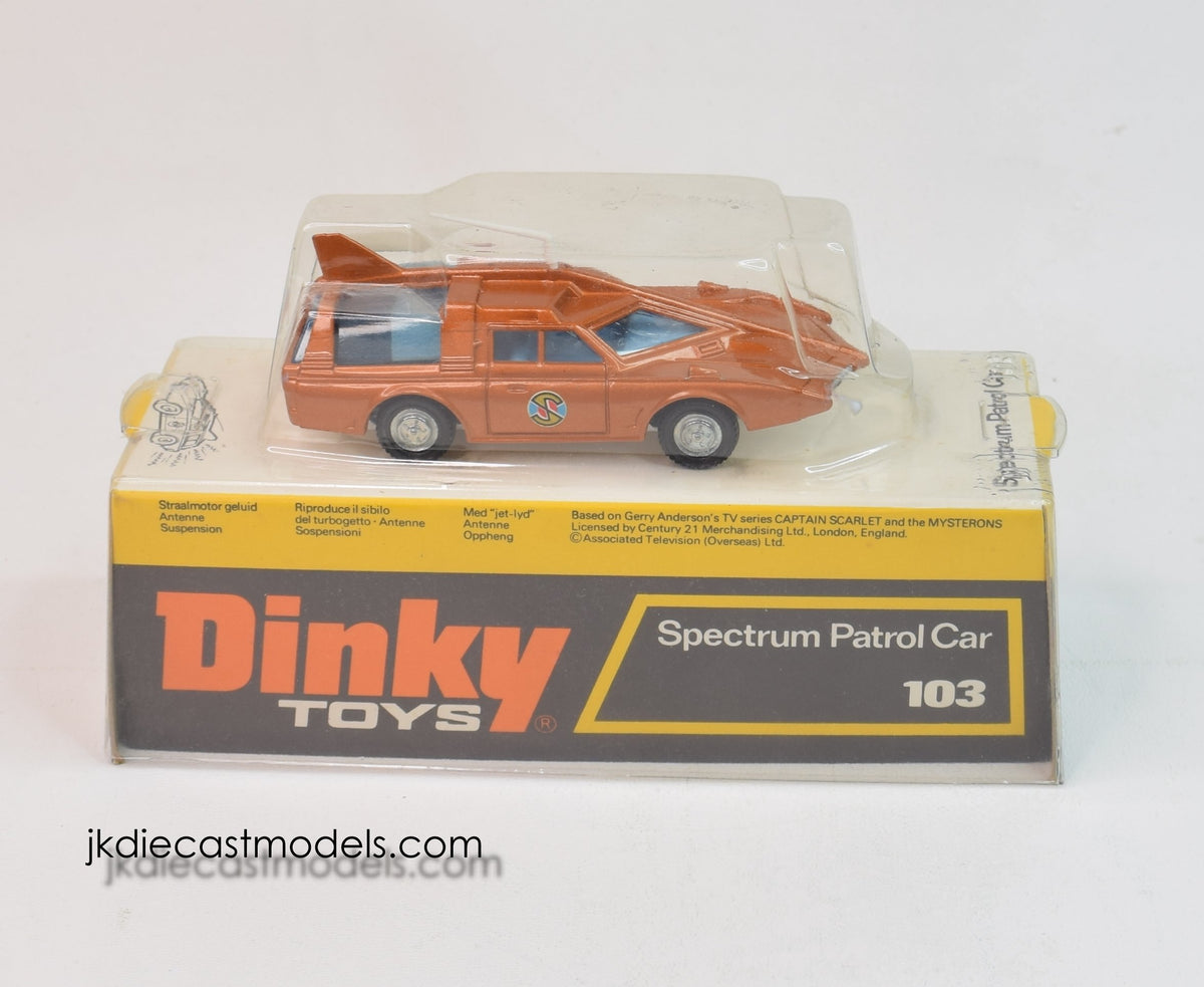 Dinky toys 103 Spectrum Patrol Car Virtually Mint/Boxed 'Suffolk' Collection