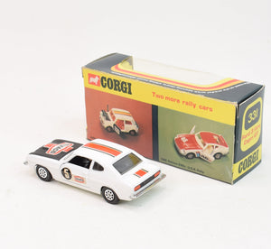 Corgi toys 331 Ford 3 litre Capri Virtually Mint/Boxed ‘Avonmore’ Collection