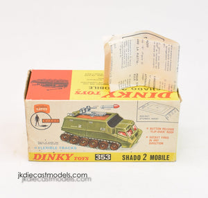 Dinky toys 353 SHADO 2 Mobile (Box only) - Light wear