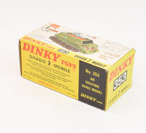 Dinky toys 353 SHADO 2 Mobile (Box only) - Light wear