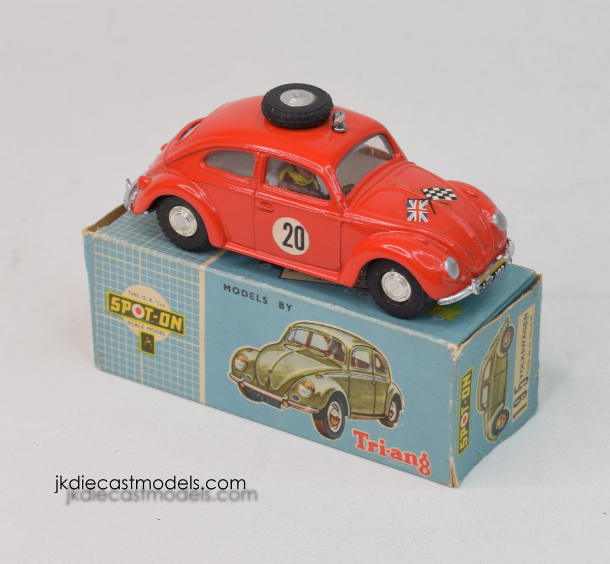Spot-on 195 Volkswagen Beetle Virtually Mint/Boxed 'Shropshire Collection'