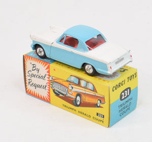 Corgi toys 231 Triumph Herald Very Near Mint/Boxed