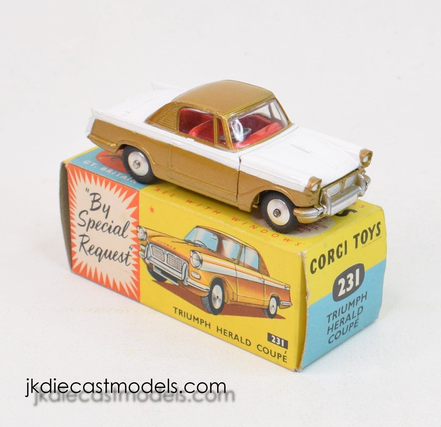 Corgi toys 231 Triumph Herald Virtually Mint/Boxed
