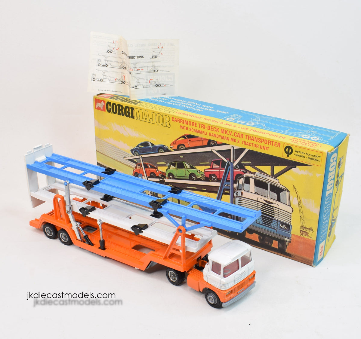 Corgi Toys 1146 Carrimore Tri-Deck Virtually Mint/Boxed