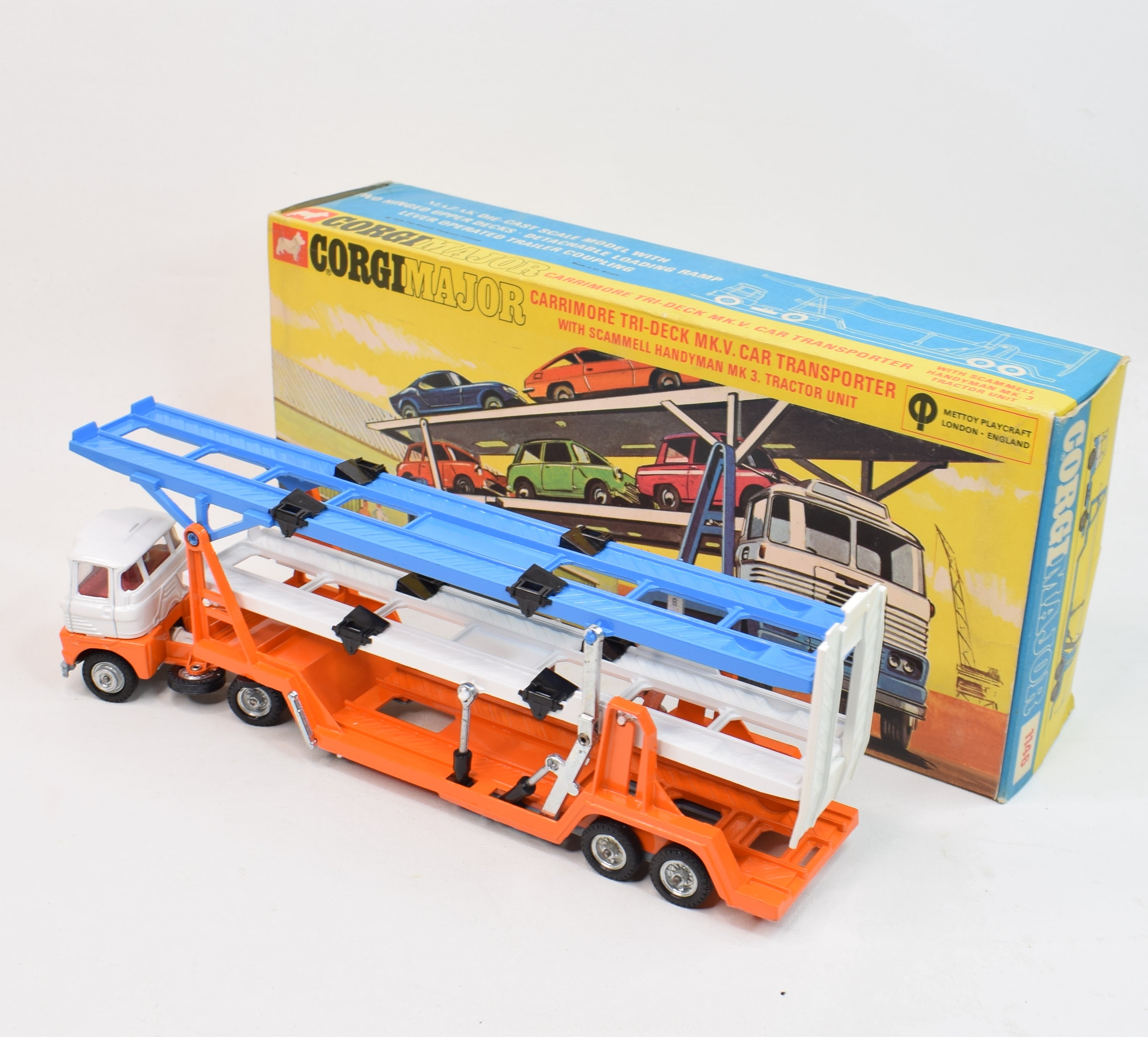 Corgi Toys 1146 Carrimore Tri-Deck Virtually Mint/Boxed – JK DIE-CAST ...