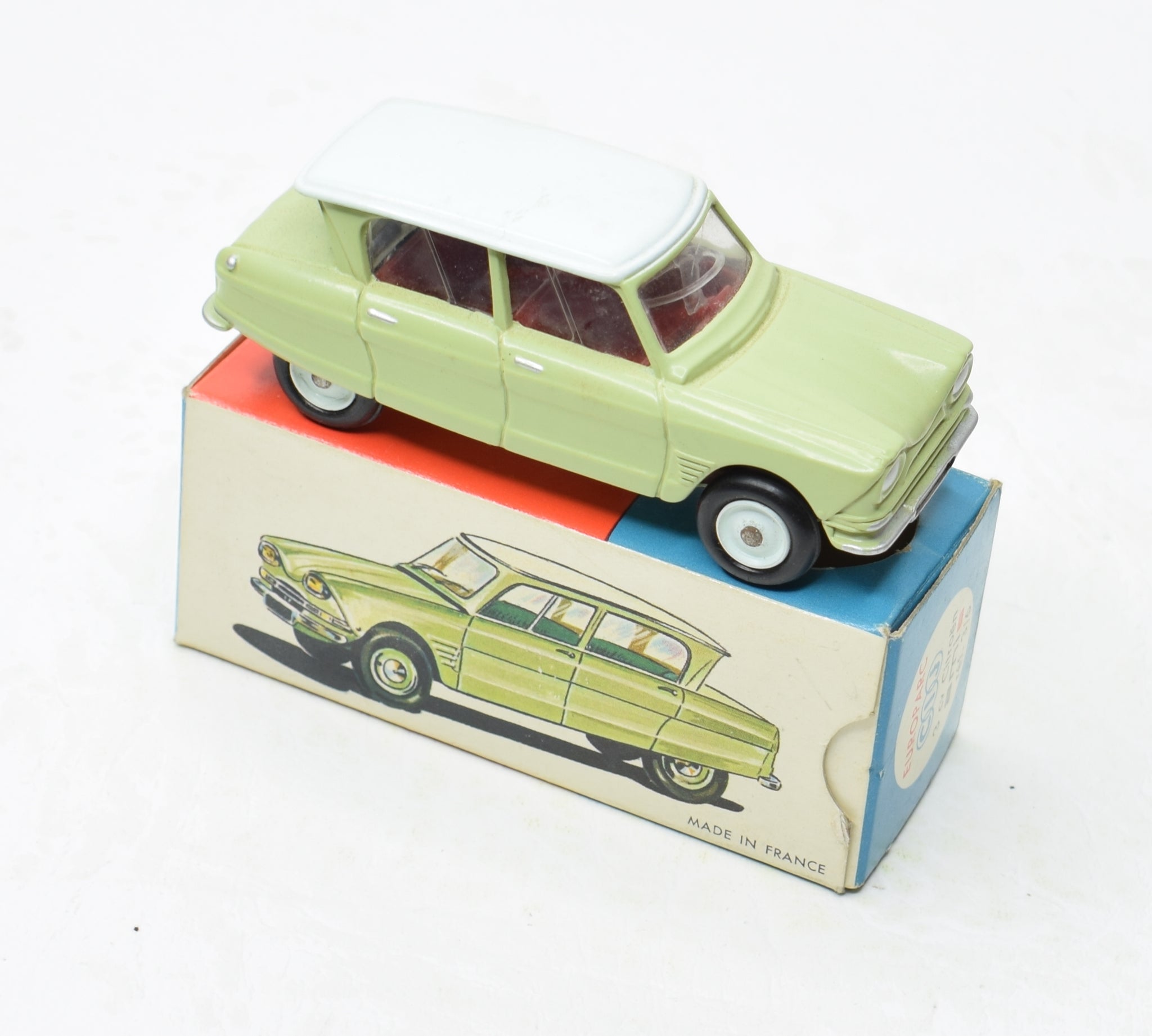 CIJ 3/6 Citroen 3 cv Virtually Mint/Boxed (Close to old shop stock) – JK  DIE-CAST MODELS