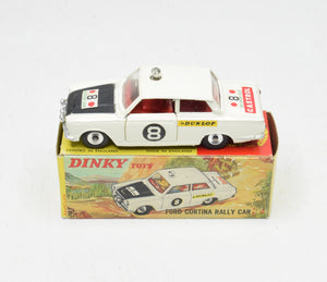 Dinky Toys 212 Ford Cortina Rally car Virtually Mint/Boxed