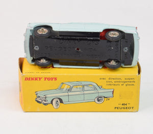 French Dinky 553 Peugeot 404 Virtually Mint/Boxed