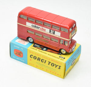 Corgi toys 468 Routemaster Bus 'Cokerchu' Virtually Mint/Boxed (New The 'Wickham' Collection)