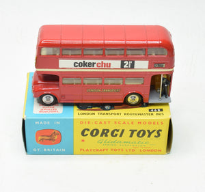 Corgi toys 468 Routemaster Bus 'Cokerchu' Virtually Mint/Boxed (New The 'Wickham' Collection)