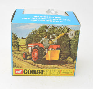 Corgi toys 73 Massey-Ferguson With Saw attachment Virtually Mint/Boxed