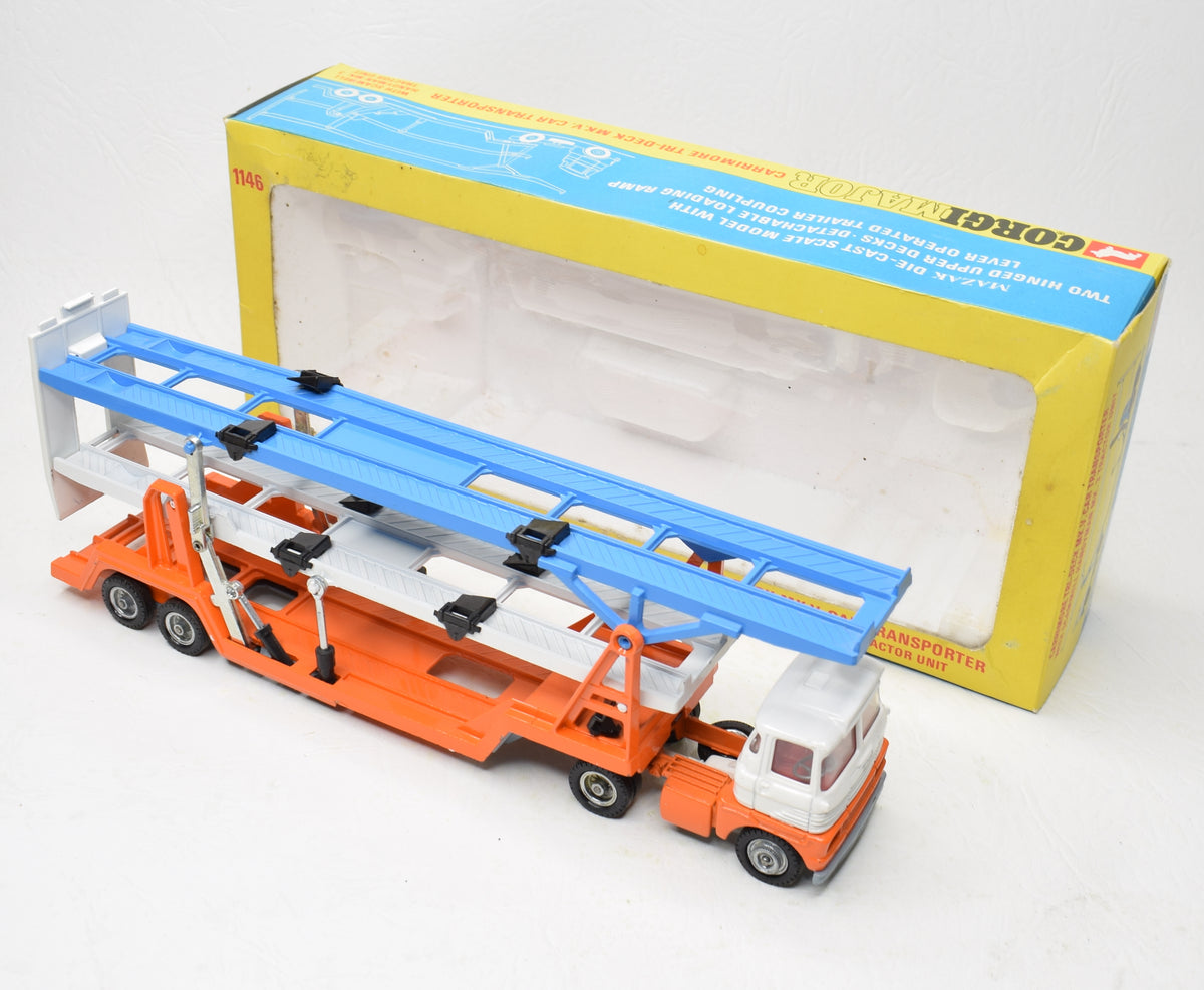 Corgi Toys 1146 Carrimore Tri-Deck Very Near Mint/Boxed