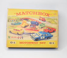 Matchbox G-1 Motorway gift set Very Near Mint/Boxed