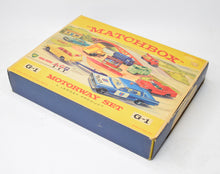 Matchbox G-1 Motorway gift set Very Near Mint/Boxed