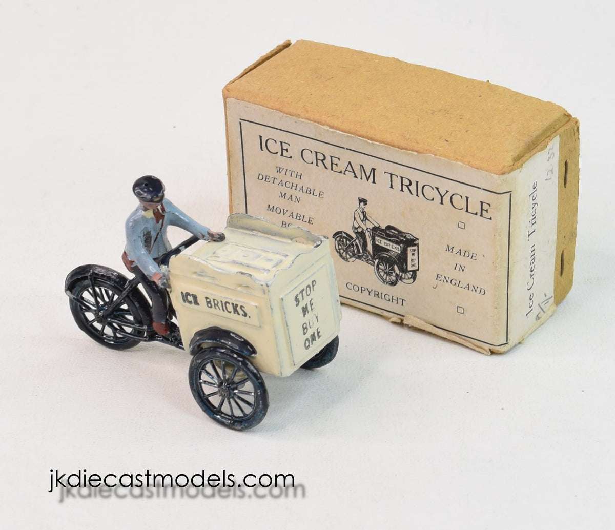 Taylor & Barrett Ice Cream Tricycle Very Near Mint/Boxed