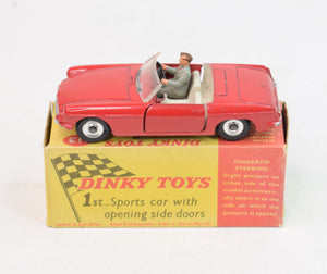 Dinky Toys 113 M.G.B Sportsmotor 'South African' Very Near Mint/Boxed