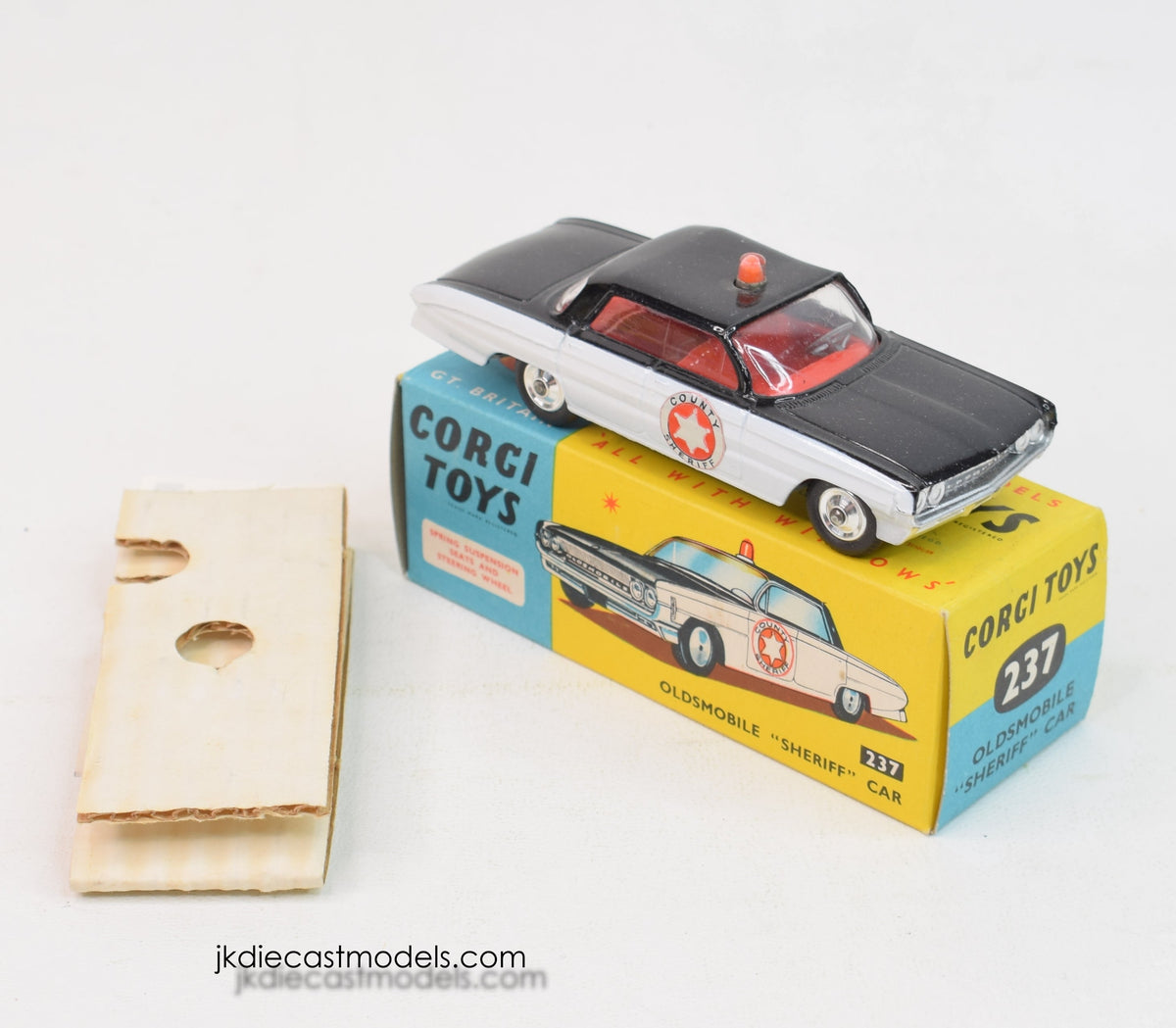 Corgi 237 Oldsmobile Sheriff Car Virtually Mint/Lovely box