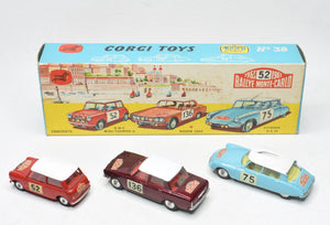 Corgi toys Gift set 38 'Monte Carlo' Very Near Mint/Boxed