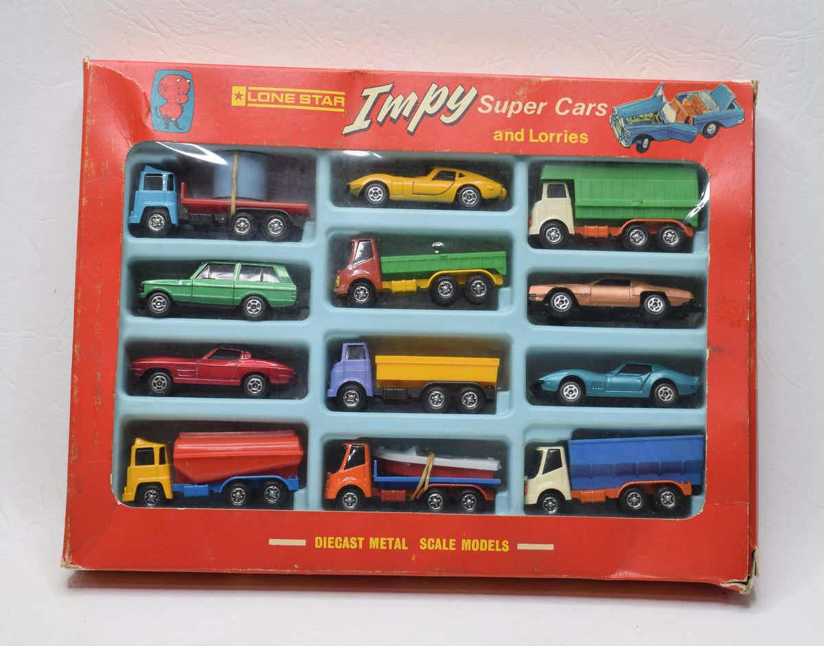 Lonestar Impy 309 Super Car & Lorries Gift set Very Near Mint/Boxed