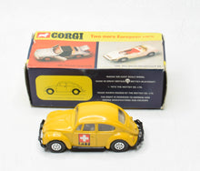 Corgi toys 383 VW 1200 Beetle PTT Very Near Mint/Boxed The 'Carlton' Collection