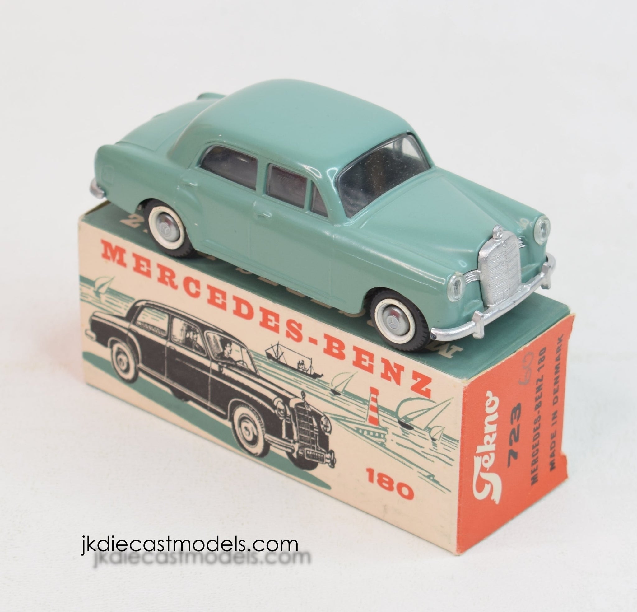 Tekno 723 Mercedes-Benz 180 Virtually Mint/Nice box 'Lansdown